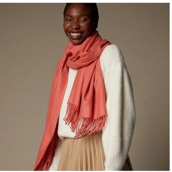 Love & Lore SUPERSOFT SCARF SOLID, Coral - Picture 1 of 4